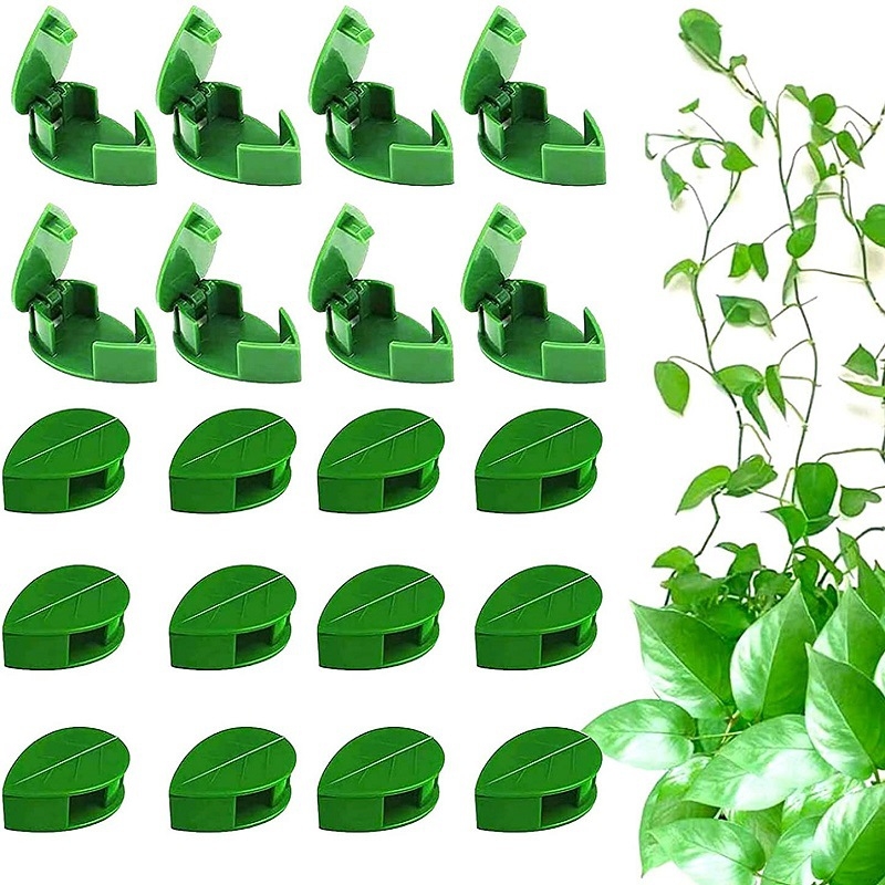 Fixator pentru plante cățărătoare – din plastic, clips autoadezive pentru fixare pe perete – marcă: Altă – nu se importă