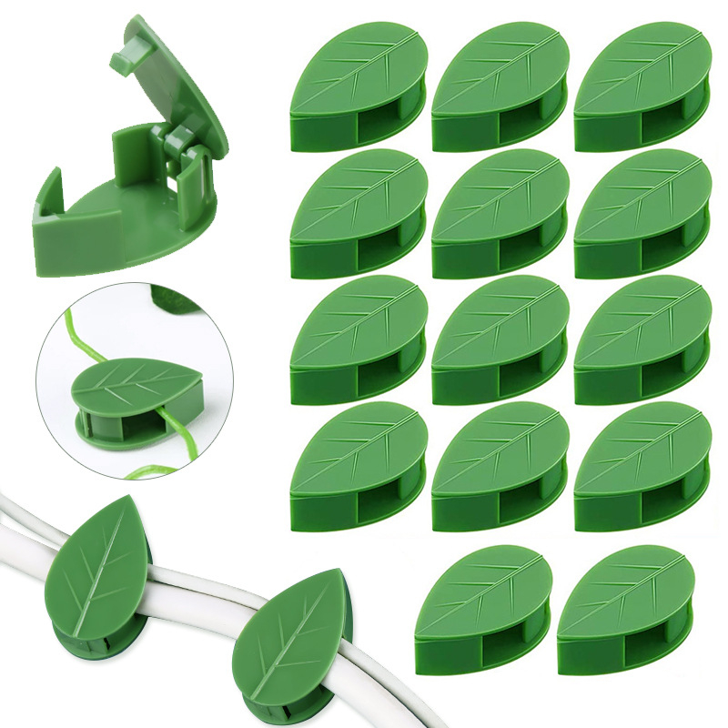 Fixator pentru plante cățărătoare – din plastic, clips autoadezive pentru fixare pe perete – marcă: Altă – nu se importă