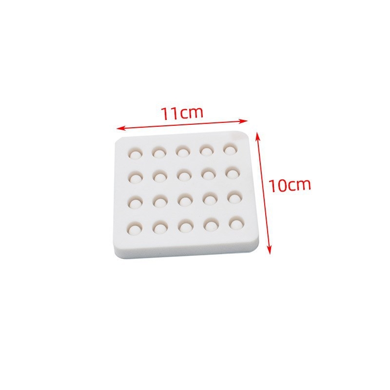 Méhészethez szilikon alapforma, 20 lyukas, kézi működtetés