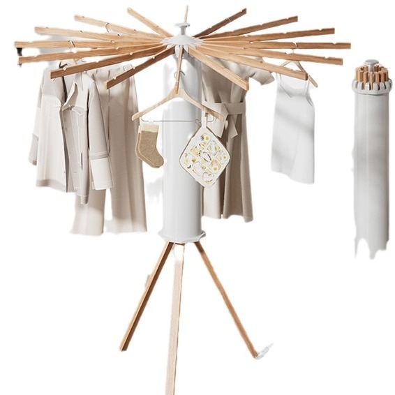 Pastatomas skalbinių džiovyklė aštuonkojų formos, sulankstoma, teleskopinė, aliuminio lydinys, modelis LDA018