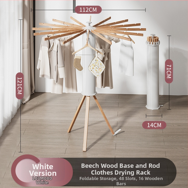 Pastatomas skalbinių džiovyklė aštuonkojų formos, sulankstoma, teleskopinė, aliuminio lydinys, modelis LDA018