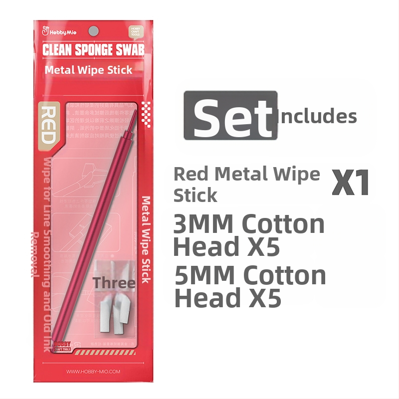 Meowsmith мултифункционален комплект пръчки за почистване — алуминиева сплав, наклонен връх, повторно използваем, нетно тегло 1