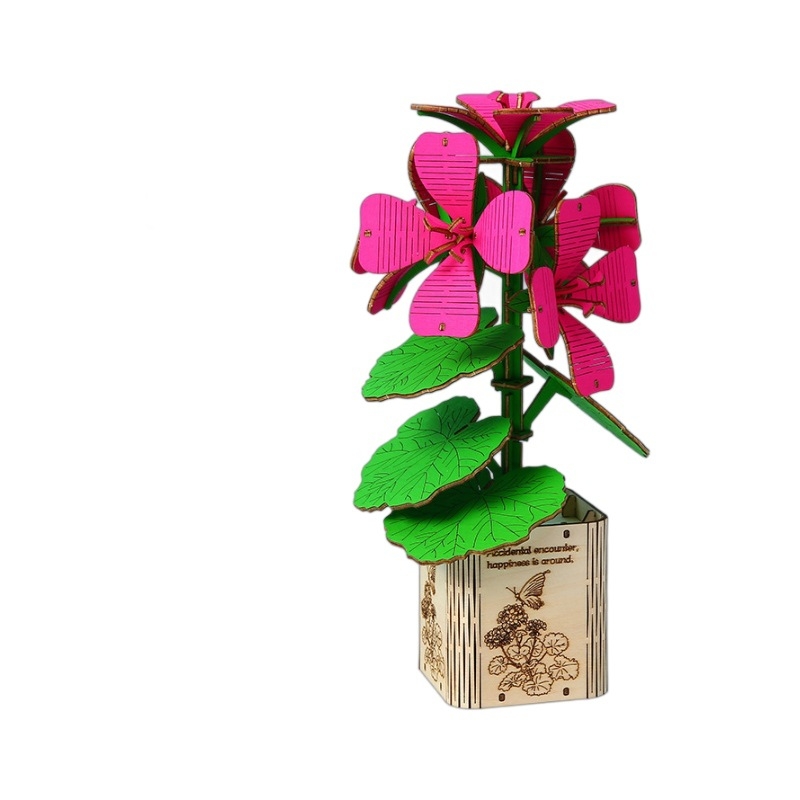 Koka 3D puzle bērniem, daudzfunkcionāla, DIY gatava, pielāgota apstrāde, vecums 7–14 gadi