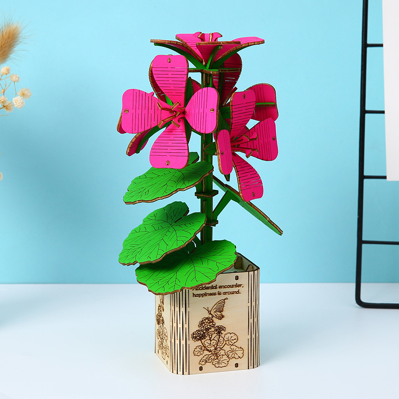 Дървен 3D пъзел за деца, многофункционален, DIY готов, персонализирана обработка, възраст 7–14 години