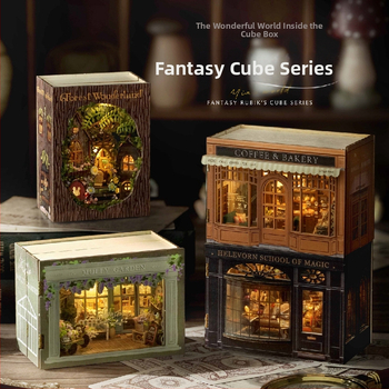 DIY ξύλινο μικρομοντέλο καλύβας-καταστήματος - χειροποίητο εκπαιδευτικό παιχνίδι από Wise House, ηλικίες 15–35