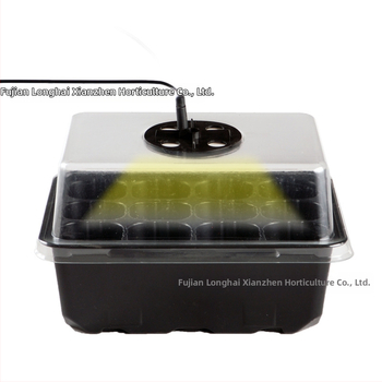 Δίσκος σπορόφυτων από πλαστικό — διαπερατός αερισμός, διαφανής, ανθεκτικός στη διάβρωση και στη φθορά, εξοικονομεί νερό· κατάλληλος για επιτραπέζια ή πάτωμα χρήση