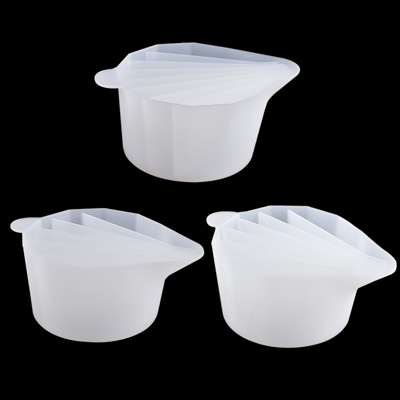 Silicone kalup za pečenje za DIY kristalnu epoksidnu smolu, nepravilnog oblika