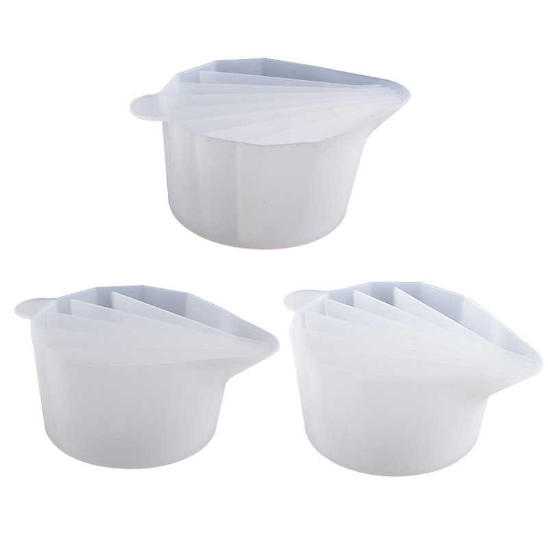 Silicone kalup za pečenje za DIY kristalnu epoksidnu smolu, nepravilnog oblika