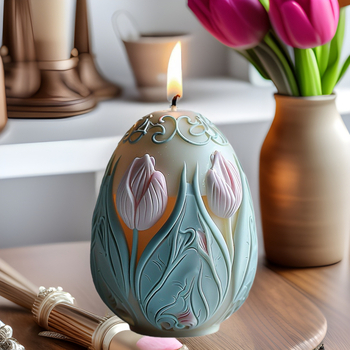 Φόρμα κεριών από σιλικόνη – Ακανόνιστο σχήμα, για την κατασκευή κεριών | Μάρκα Nolaibao