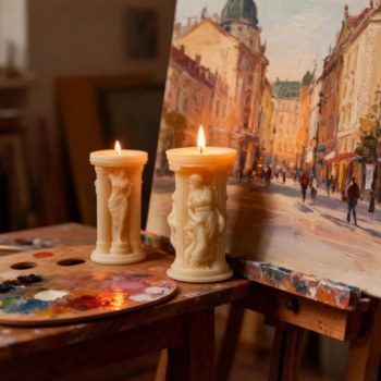 Καλούπας κεριών σιλικόνης με ακανόνιστο σχήμα για την παρασκευή αρωματικών κεριών — Aromatherapy mold, μοντέρνο μινιμαλιστικό στυλ