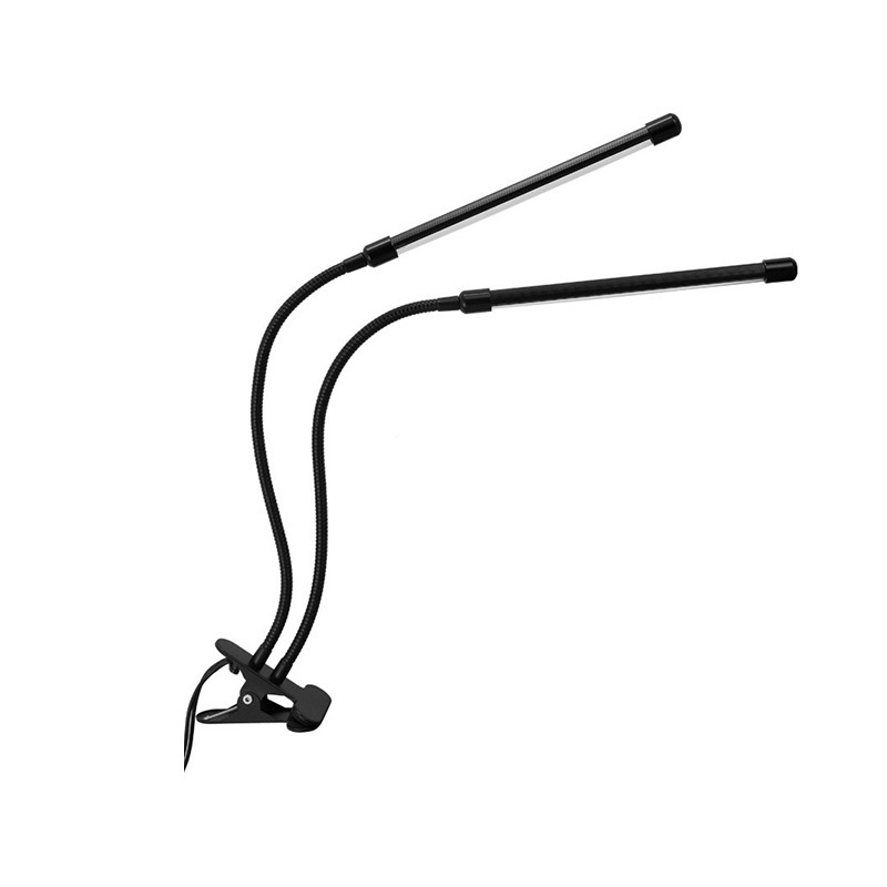 LED лампа за растения с пълен спектър, 80 светодиода, 12V вход, IP65, алуминиева сплав, клип за закрепване