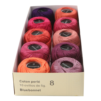 Nr. 8 nėrinių siūlas, AMO, 100% egipto ilgo pluošto medvilnė, siuvinėjimui