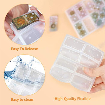 Σιλικόνου φόρμα για ντόμινο, μακριά μορφή, για ψήσιμο – Domo Pai Gow Mold