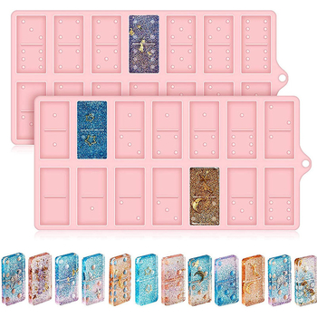 Σιλικόνου φόρμα για ντόμινο, μακριά μορφή, για ψήσιμο – Domo Pai Gow Mold