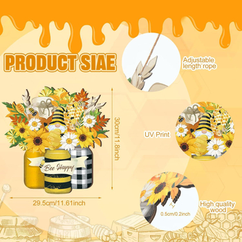 Дървена табелка за врата и букви за стена — DIY комплект, стил модерна простота; материал дърво; подходящо за дом, офис, двор и зала