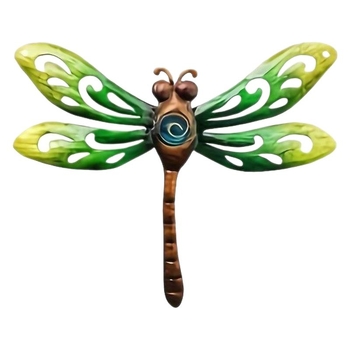 Μεταλλική διακοσμητική dragonfly – εξωτερικού χώρου ρετρό σιδερένια κατασκευή, μοντέρνο φινίρισμα εκτύπωσης, διακόσμηση κήπου και μπαλκονιού