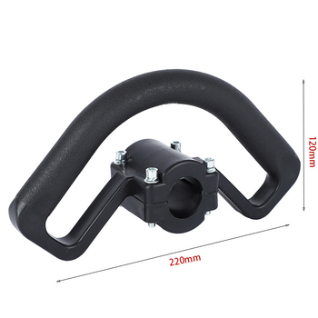 Mâner pentru cositoare cu rucsac, priză amortizantă