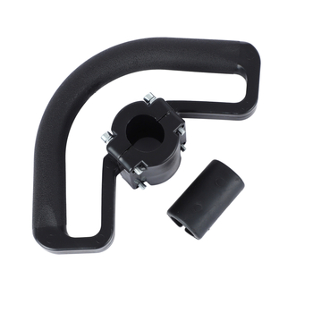 Λαβή χλοοκοπτικού για χορτοκοπτικό με σακίδιο, λαβή απορροφητικών κραδασμών