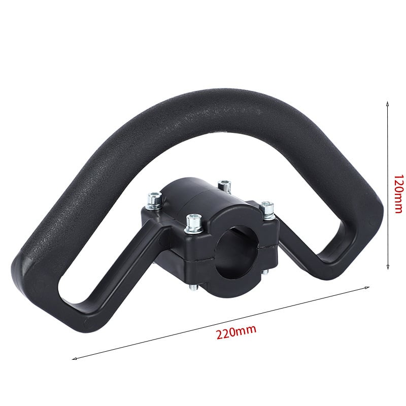 Mâner pentru cositoare cu rucsac, priză amortizantă