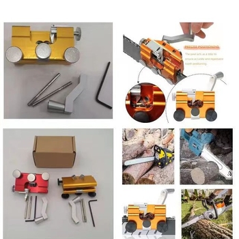 Χειροκίνητος φορητός λείανσης αλυσίδων με κατασκευή από κράμα αλουμινίου