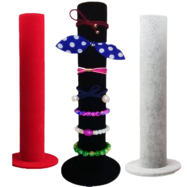 Rotaslietu stends, 1 līmenis, galda izstādes statīvs ar blīvu plāksni un flaneli, korejiešu stils