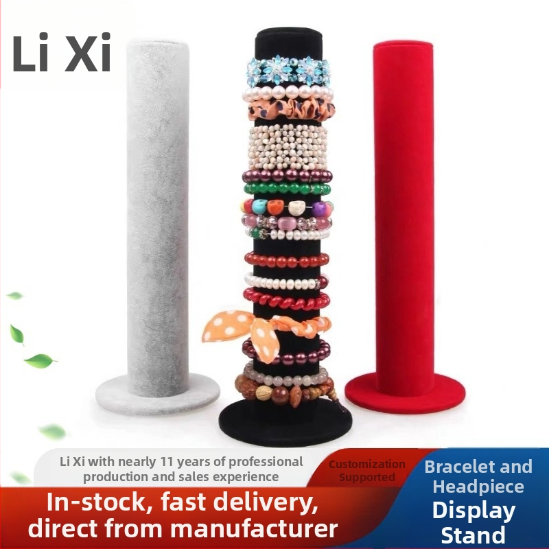 Rotaslietu stends, 1 līmenis, galda izstādes statīvs ar blīvu plāksni un flaneli, korejiešu stils