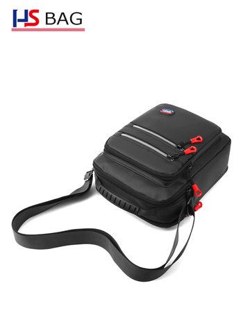 Ανδρική Τσάντα Ώμου - Oxford ύφασμα, Αδιάβροχη, Με επεκτάσεις, Πολυεπίπεδες θήκες (Αστικό στυλ)