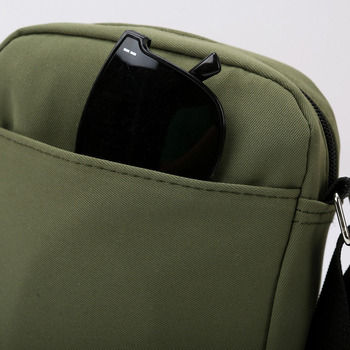 Мъжка чанта за рамо от оксфордски плат — издръжлива на износване, подплата полиестер, Пролет 2025