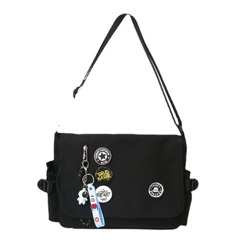 Мъжка презрамкова чанта, Урбан стил, найлон, подходяща за лаптоп, водоустойчива, ултралека