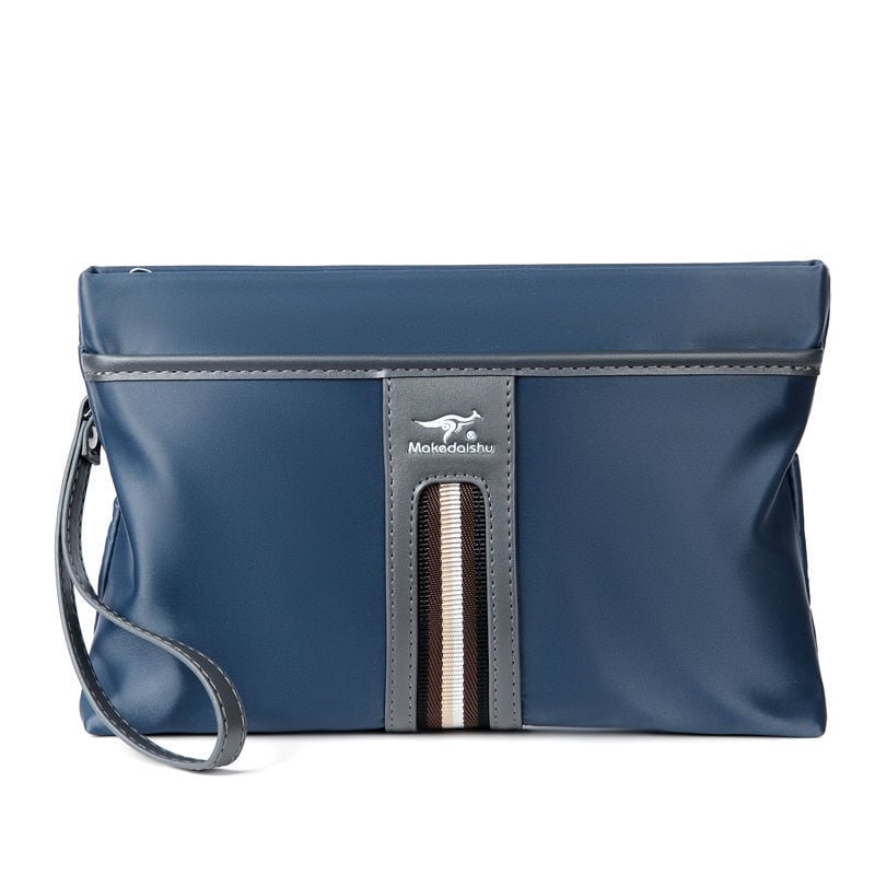 Vīriešu corduroy clutch soma ar Oxford iekšējo odas apdari, liela ietilpība, biznesa ceļojumiem