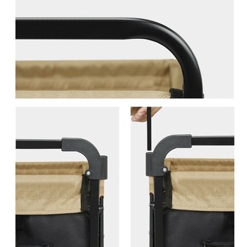 Κάλυμμα οροφής για τετράτροχη καρότσα – αλουμινίου κράμα, φορητό και πτυσσόμενο, δυνατότητα εκτύπωσης λογοτύπου, προσαρμογή