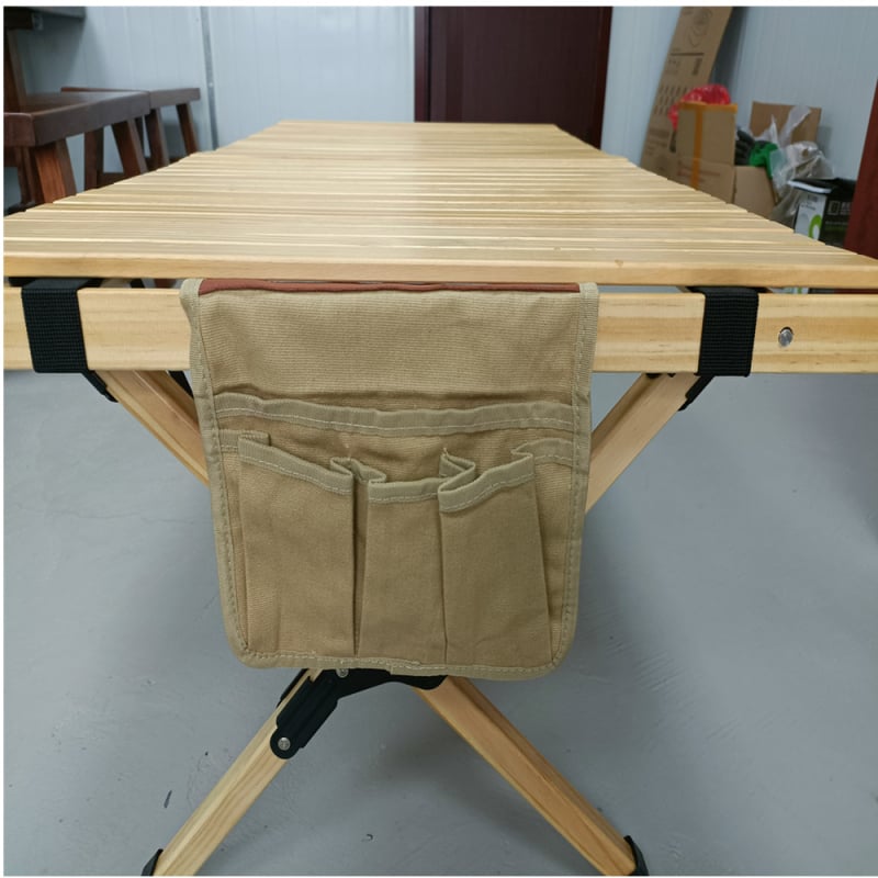 Kempingo virtuvės įrankių laikymo krepšys peiliams ir puodams, iš nepluoštinio audinio, pečių krepšys