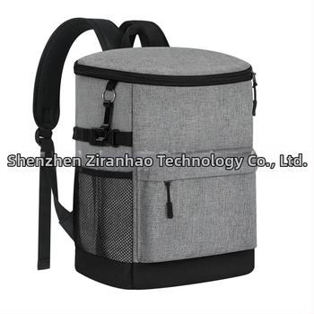 Išorinis izoliacinis kuprinė šaldymui, talpa 17 L, telpa iki 30 skardinių, poliesterio medžiaga, nešiojamas su greitu aušinimu