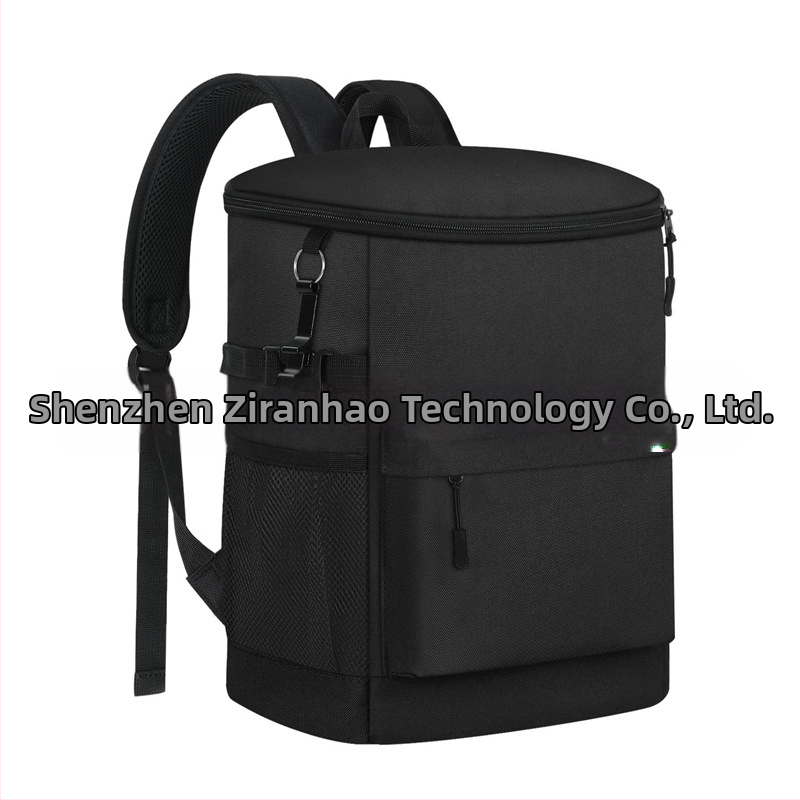 Išorinis izoliacinis kuprinė šaldymui, talpa 17 L, telpa iki 30 skardinių, poliesterio medžiaga, nešiojamas su greitu aušinimu