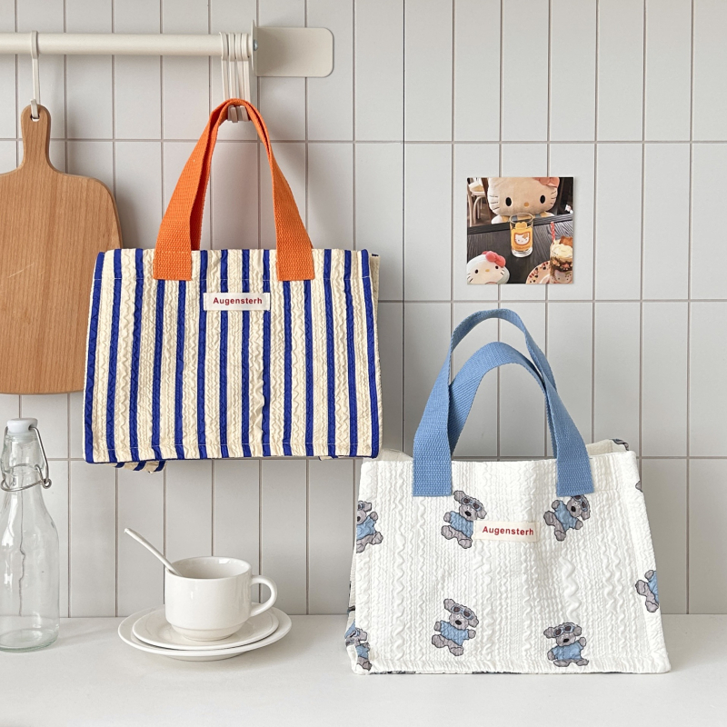 Torba za ručak za ured (moderni minimalistički stil; materijal: platno; model: FHB-9167; funkcija: pakiranje stvari; pogodno za poslovna putovanja)