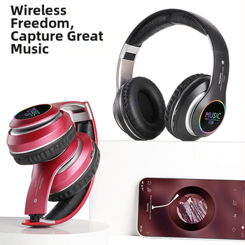 Безжични спортни слушалки за глава, Bluetooth 5.0, стерео, обхват 10 м, живот на батерията над 8 ч