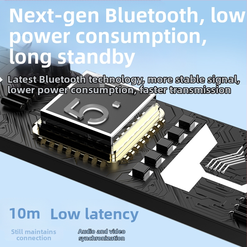 In-ear Bluetooth headset AI fordítással, Bluetooth 5.0, 10 m hatótávolság, IPX4, akkumulátor üzemideje 4–8 óra