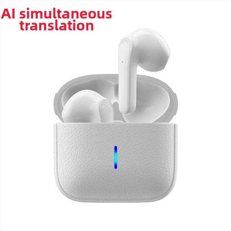In-ear Bluetooth headset AI fordítással, Bluetooth 5.0, 10 m hatótávolság, IPX4, akkumulátor üzemideje 4–8 óra