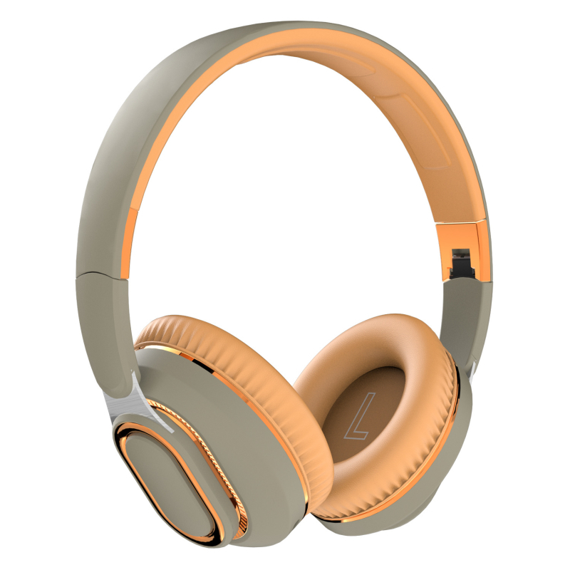 Căști Bluetooth cu interfață Type-C, design pliabil, slot pentru card, Bluetooth 5.0, autonomie baterie peste 8 ore