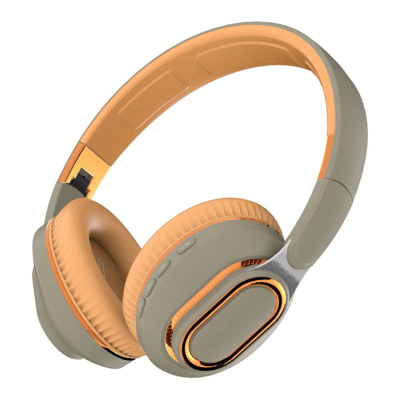Căști Bluetooth cu interfață Type-C, design pliabil, slot pentru card, Bluetooth 5.0, autonomie baterie peste 8 ore