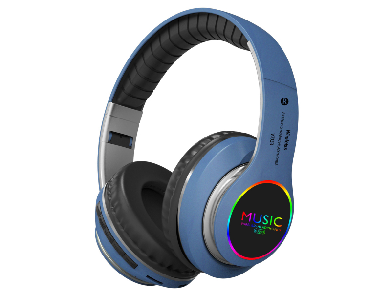 VJ033 bežične slušalice za glavu Bluetooth 5.3, domet 10 m, trajanje više od 8 sati, stereo