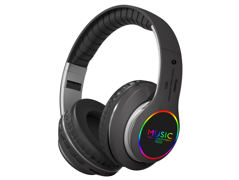 VJ033 bežične slušalice za glavu Bluetooth 5.3, domet 10 m, trajanje više od 8 sati, stereo