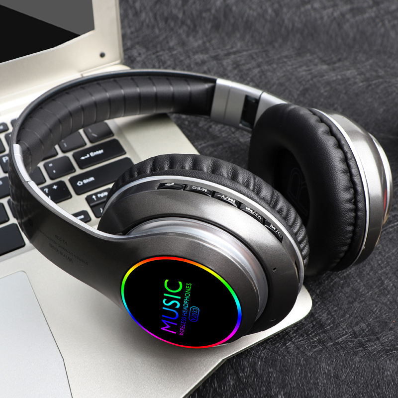 VJ033 bežične slušalice za glavu Bluetooth 5.3, domet 10 m, trajanje više od 8 sati, stereo