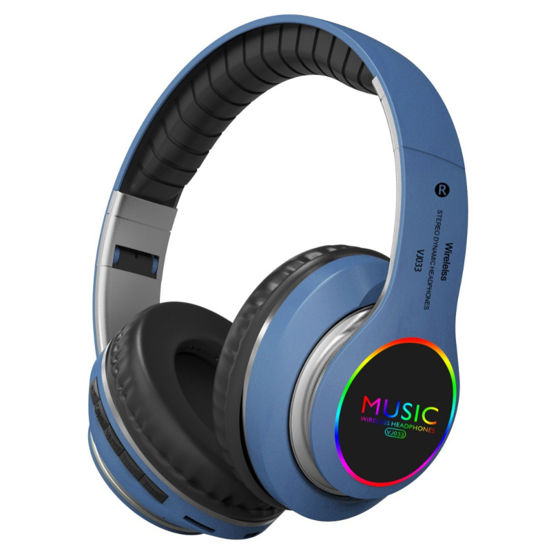 VJ033 bežične slušalice za glavu Bluetooth 5.3, domet 10 m, trajanje više od 8 sati, stereo