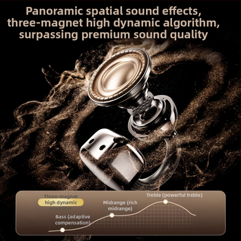 AI преводни Bluetooth слушалки G08 — клип-тип дизайн, дигитален дисплей, Bluetooth 5.3, водоустойчиви