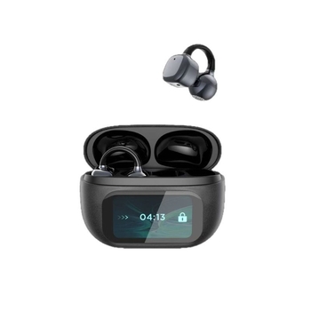 AI преводни Bluetooth слушалки G08 — клип-тип дизайн, дигитален дисплей, Bluetooth 5.3, водоустойчиви