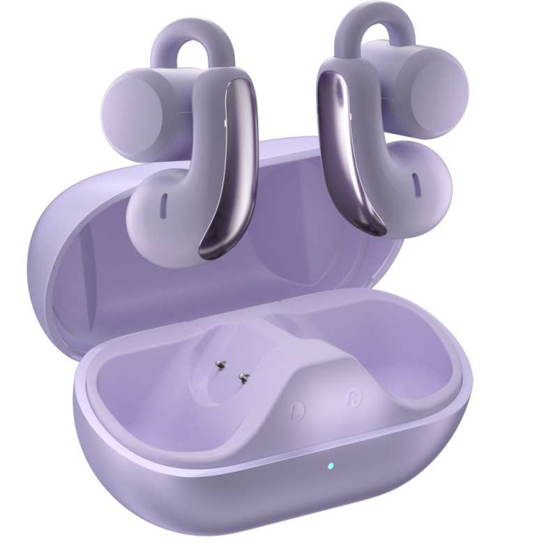 Bluetooth slúchadlá s klipom na ucho, skutočne bezdrôtové s potlačením šumu, dosah 10 m, BT 5.3, stereo, výdrž batérie 4–8 h