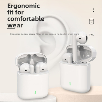TWS безжични Bluetooth слушалки за спорт – стерео двуканални, в ухото (Bluetooth 5.0, 10 m обхват, 0–4 h живот на батерията, режим на употреба: в ухото)