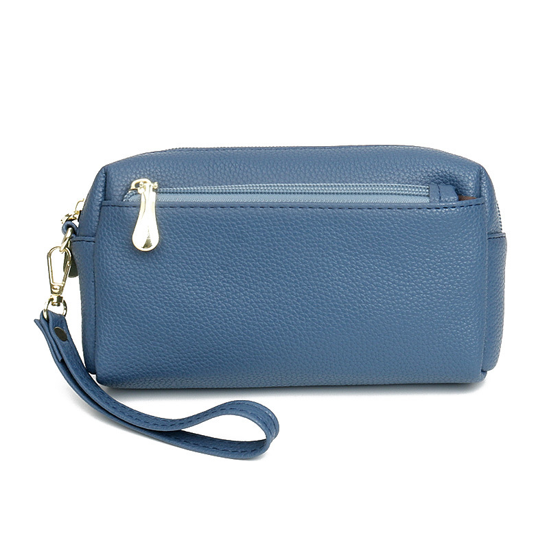Kosmetinė rankinė, miesto minimalistinio stiliaus, PU medžiaga, horizontali kvadratinė forma, užtrauktuko atidarymas, vidiniai skyriai: užtrauktuko kišenė, telefono kišenė, sendvičiaus tipo užtrauktuko kišenė, poliesterio pamušalas