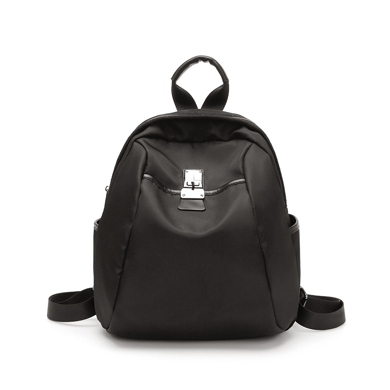 Rucsac Annmuu PU, căptușeală din poliester, deschidere cu fermoar, buzunar interior pentru telefon și ID, buzunar secret cu fermoar